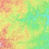 Paraju topographic map, elevation, terrain