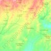 Parroquia Chaguaramas topographic map, elevation, terrain
