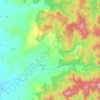 Merrijig topographic map, elevation, terrain