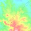 Biddeston topographic map, elevation, terrain