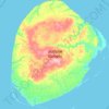 остров Колгуев topographic map, elevation, terrain