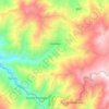 Montero topographic map, elevation, terrain