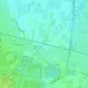 Hulten topographic map, elevation, terrain