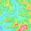 Lisarow topographic map, elevation, terrain