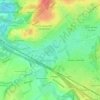Droomvijver topographic map, elevation, terrain