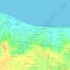 Scarness topographic map, elevation, terrain