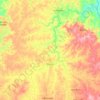 Barras topographic map, elevation, terrain