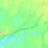 Garvoc topographic map, elevation, terrain