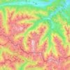 Parco Naturale delle Alpi Marittime topographic map, elevation, terrain