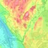 St. Pantaleon topographic map, elevation, terrain