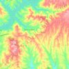 Aldeia do Mato topographic map, elevation, terrain