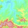 Running Creek topographic map, elevation, terrain