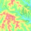 Wolfdale topographic map, elevation, terrain