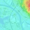 Katwijk NB topographic map, elevation, terrain