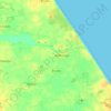 Aldbrough topographic map, elevation, terrain