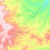 Cristalândia do Piauí topographic map, elevation, terrain