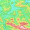 Molln topographic map, elevation, terrain