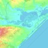 Lake Reeve topographic map, elevation, terrain