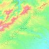 Ighrem N'Ougdal topographic map, elevation, terrain