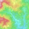 Cros topographic map, elevation, terrain