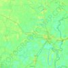 Bongaon topographic map, elevation, terrain