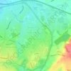 Emersons Green topographic map, elevation, terrain