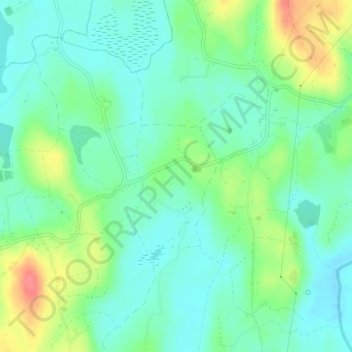 Kilnavert topographic map, elevation, terrain