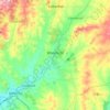 Woodside topographic map, elevation, terrain