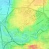 North Adelaide topographic map, elevation, terrain