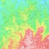 Baham topographic map, elevation, terrain