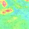 Boyle topographic map, elevation, terrain