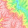 Cascapara topographic map, elevation, terrain