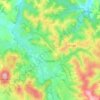 Isturits topographic map, elevation, terrain