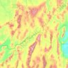 Elko County topographic map, elevation, terrain