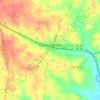 Hughes Springs topographic map, elevation, terrain