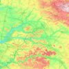 Aisne topographic map, elevation, terrain