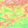 Elazığ topographic map, elevation, terrain