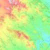 Aranda topographic map, elevation, terrain