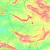 Agudo topographic map, elevation, terrain