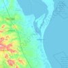 Tamiahua topographic map, elevation, terrain