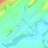 Blain topographic map, elevation, terrain
