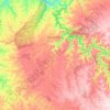 Mangueirinha topographic map, elevation, terrain