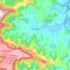 Jamberoo topographic map, elevation, terrain