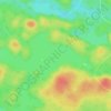 Malone Lake topographic map, elevation, terrain