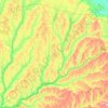 Otsego County topographic map, elevation, terrain