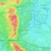 Landgoed Den Treek-Henschoten topographic map, elevation, terrain