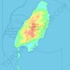 Barrow Island topographic map, elevation, terrain