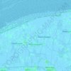Kloosterburen topographic map, elevation, terrain