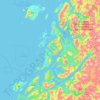 Sømna topographic map, elevation, terrain
