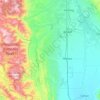 Glenn County topographic map, elevation, terrain